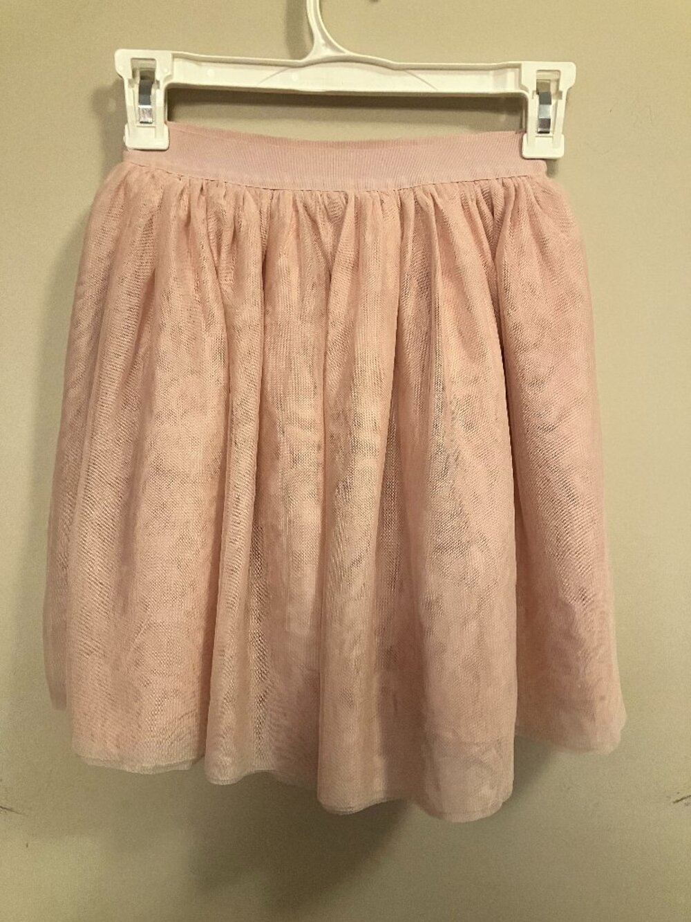 Gap Kids Blush Pink Tulle Girls Skirt – Size 6-7 🎀